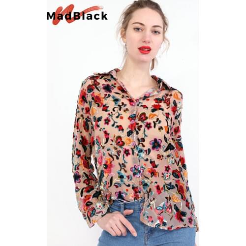 Женские рубашки Mad Black China At AliExpress