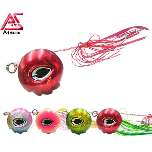 AS Inchiku jig Lure Fishing Metal Lead Head 80g100g120g150g180g200g Kingfish Snapper Grouper Octopus Skirt Slow Jigging Angler
