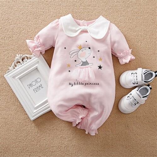 My Little Princess Baby Girl Clothes For Newborns Lace Baby Romper Jumpsuit For Kids Babies Cute Bodysuit For Newborns