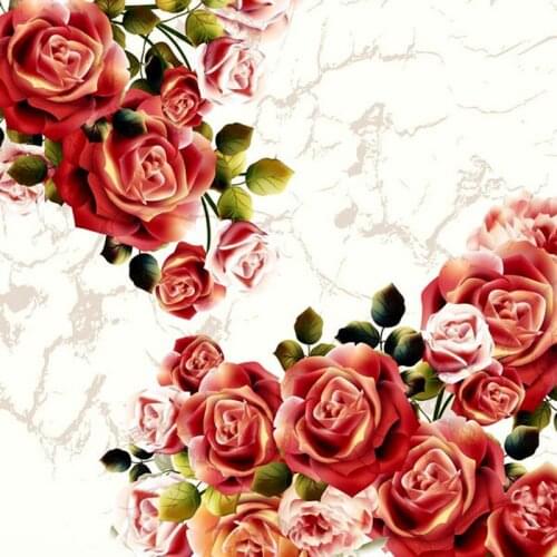 5D Diy Diamond Painting Cross Stitch Kits Rose Diamond Embroidery Flowers Full Resin Square Rhinestone Mosaic Crafts Needlework