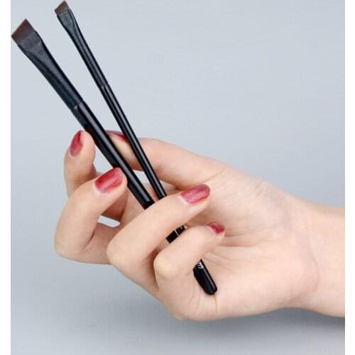 Makeup Tools Set Delicate Oblique Head Ultra Thin Blending Eyeliner Eyelash Eyebrow Blush Make Up Brushes Kit Maquiagem