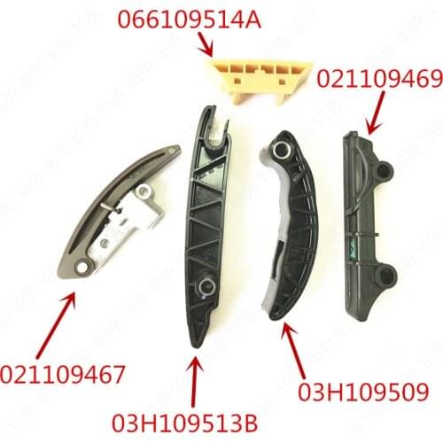Engine timing chain guide 2008-vol ksw age nto uar egp hae to npo rsc hec aye nn esk od asu per bau di3.6 Q7 Slider tensioner