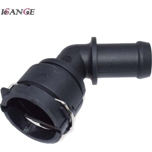 ISANCE Heater Cooling Hose Connector 1J0122291D For VW Golf Jetta Passat Beetle Audi TT Seat Leon Skoda OCTAVIA