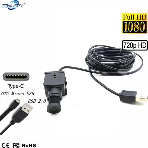 20*20mm USB 2.0 Web Camera Board Lens Mini Size 720P 1080P Full HD Industry PC UVC Micro ATM Usb Camera Machine Self-Selling