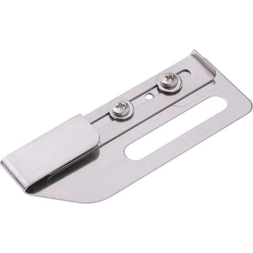 Adjustable Cloth Guide Binding of knitwear collar for 2 or 3 Needle Cover Stitch Machine