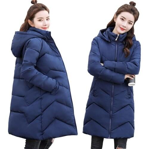 Plus Size 5XL 6XL 7XL Womens Winter Jackets Hooded Cotton Female Coat Winter Women Long Parka Warm Outwear Womens down jacket