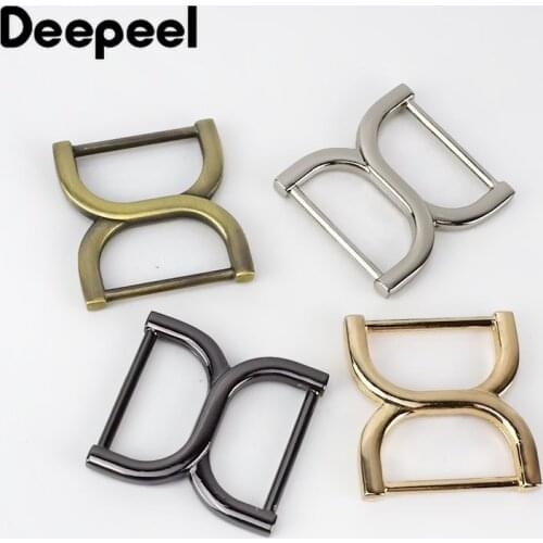 10/20pcs Deepeel 25mm Square Bag Buckles Shoes Garment Belt Clasp Connectors Handbag Strap Adjuster Snap Hooks DIY Accessories