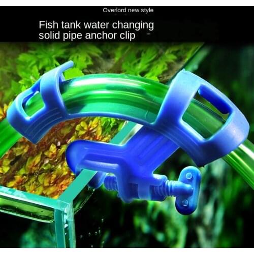 Fish Tank Aquarium Accessories Water Pipe Replacement Clamp Water Pipe Holder Rain Pipe Holder 12/14/16MM Change The Water