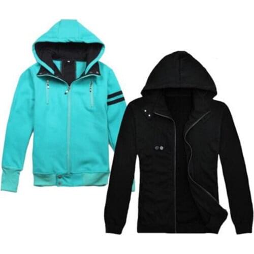 Anime Tokyo Ghoul kaneki ken Hoodie Halloween Cosplay Costume Unisex Coat Hooded Cardigan Jacket Christmas Gifts for Mens New