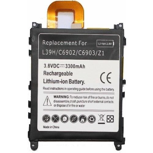 Ciszean 1x 3300mAh LIS1525ERPC Rechargeable Battery For Z1 L39H C6902 C6903 L39T L39U L39H C6916 C6943 D5503 + Tracking NO