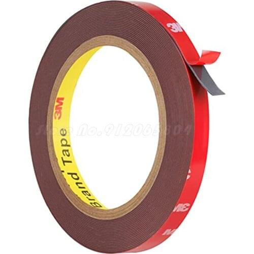 3M Vhb Double Sided Tape High Temperature Transparent Acrylic Foam Tape 0.8MM Thickness Coated Car Foam Waterproof For Home Pad