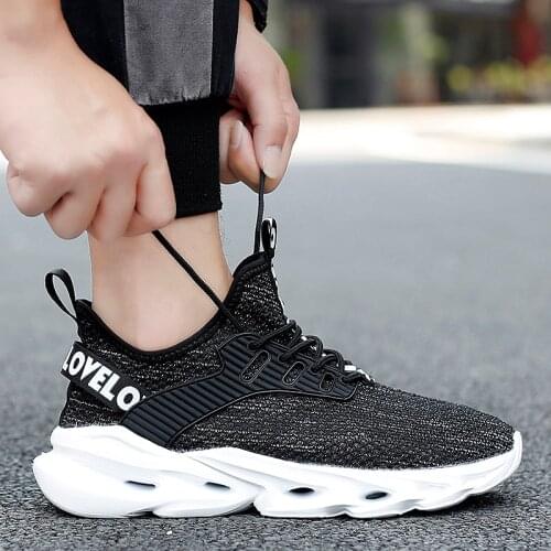 Women Men Sneakers Breathable Flats Casual Male Shoes Outdoor Fashion Comfortable Casual Couples Shoes Size 35-46