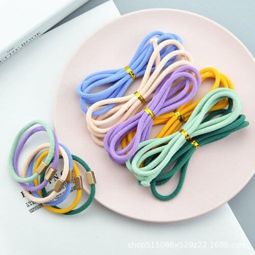 5mm 50Meters Round Rubber Elastic Cord Stretch Elastic Bands Rope Jewelry Bracelets Making Garment Tag DIY Craft