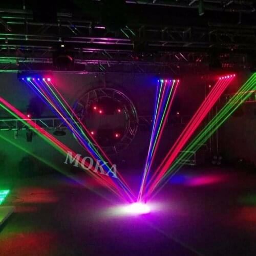 2 Pcs/lot laser moving head beam light Waterproof Outdoor Laser Light array Projector 300w rgb beam diode Laser Shower