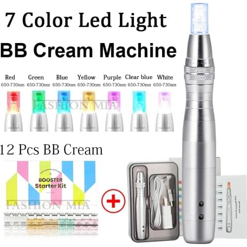 Led Dr Pen Machine Ampoule Serum Set Stayve BB Cream Glow Starter Kit for Brightening Whitening Acne Microneedle MTS Treatment