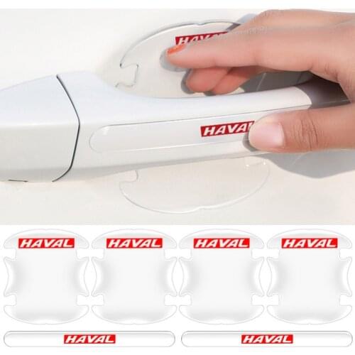 Car Door Handle Stickers for Haval H6 2020 H9 2021 H2 Jolion H2S H5 H8 Auto Protection Film Emblem Decal Badge Case Accessories