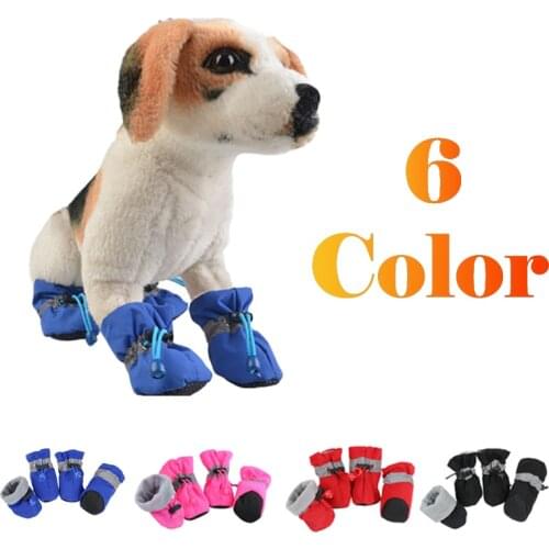 Pet Dog shoes Waterproof chihuahua Anti-slip boots zapatos para perro puppy cat socks botas sapato para cachorro dog boots