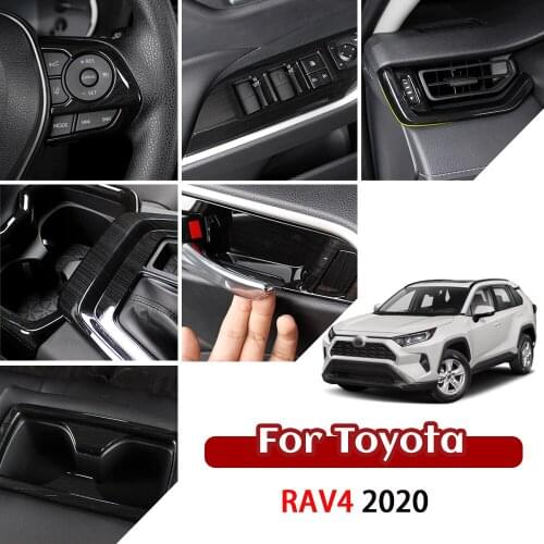 Fit for Toyota RAV4 2020 Double engine special central control interior decoration accessories automotive interior accessories
