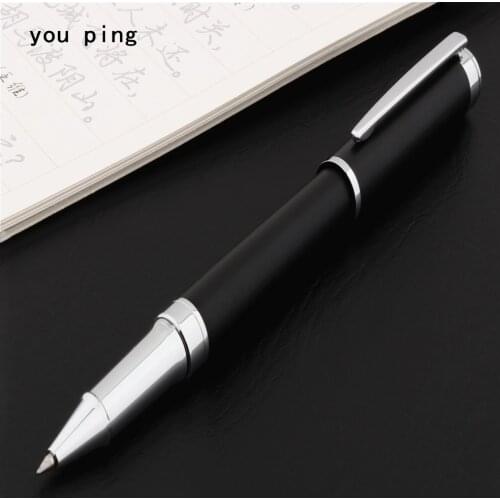 Luxury pen high quality 006 Black Business office Medium Nib Rollerball Pen New School student office stationery Ballpoint Pens