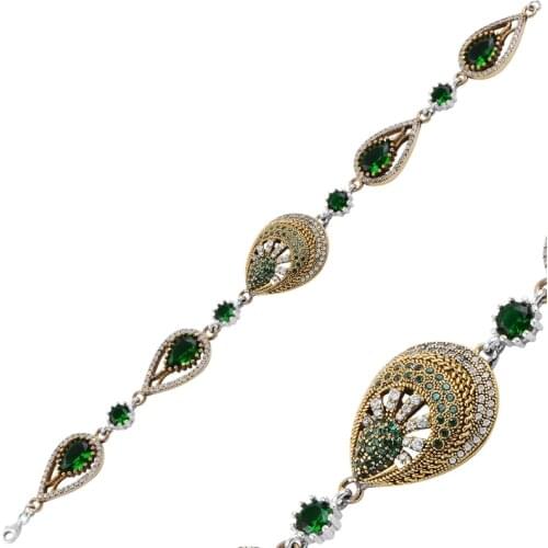 Silver 925 Sterling Zircon Cubic Zirconia Authentic Bracelet