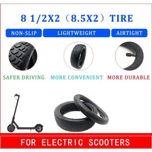 8 1/2x2 8.5X2 8.5*2 8inch Tire For Xiaomi Mijia M365 Electric Scooter Antiskid Tires Outer Tube Tyre Replace Inner Camera Inner