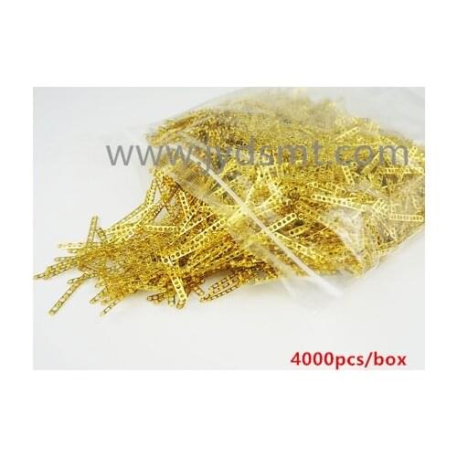SMT splice strip brass buckle 4000pcs/box