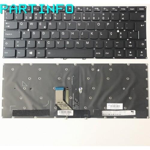 Brand new PO Portuguese Keyboard for Lenovo YOGA910-13 YOGA910 YOGA5 PRO PO Keyboard BLACK with backlight