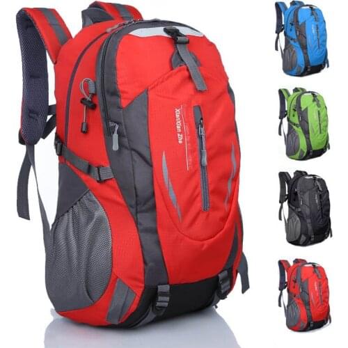 Outdoor Mountaineering Bag Men and Women Riding Shoulder Bag Korean Version of Sports Bag Leisure Travel Backpack Students