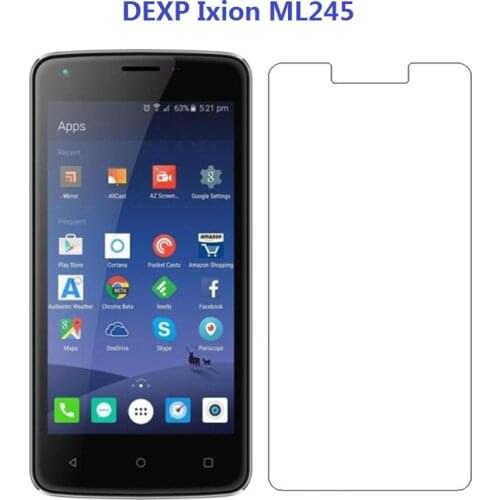 2PCS Explosion-proof Tempered Glass for DEXP Ixion ML245 Electron Screen Protector Case for DEXP Ixion ML245 Electron Phone Film