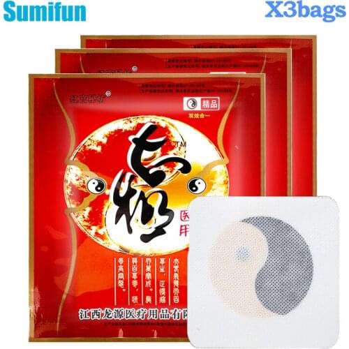 3bags New Chinese Medical Plaster Tai Chi Herbal Pain Relief Patch Joint Pain Killer Patch Body Back Rheumatoid Arthritis C2011
