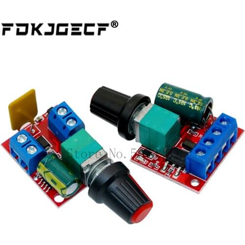 5A 90W PWM 12V DC Motor Speed Controller Module DC-DC 4.5V-35V Adjustable Speed Regulator Control Governor Switch 24V