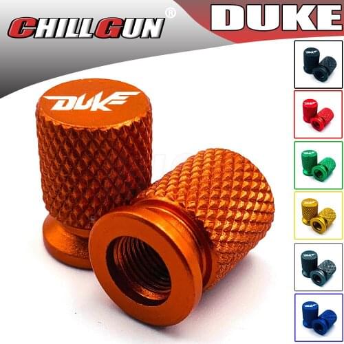Motorcycle Accessories CNC Tire Valve Air Port Stem Cover Cap Plug For DUKE 125 DUKE 200 DUKE390 Duke690/R Duke 790/L Duke 890 R