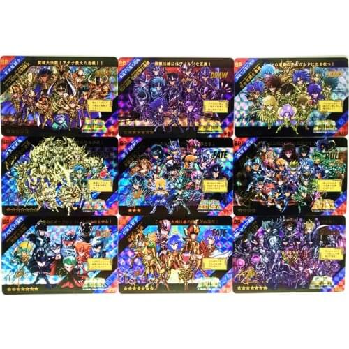 22pcs/set Saint Seiya Soul of Gold Special Limited Edition Bronzing Toys Hobbies Hobby Collectibles Game Collection Anime Cards