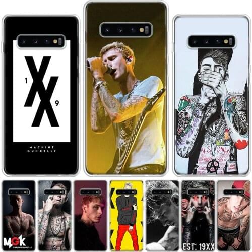 Hot MGK Machine Gun kelly Phone Case For Samsung Galaxy A51 A71 A50 A70 A80 A90 A01 A6 A7 A8 A10 A10S A20S A20E A30 A40 Plus Cov
