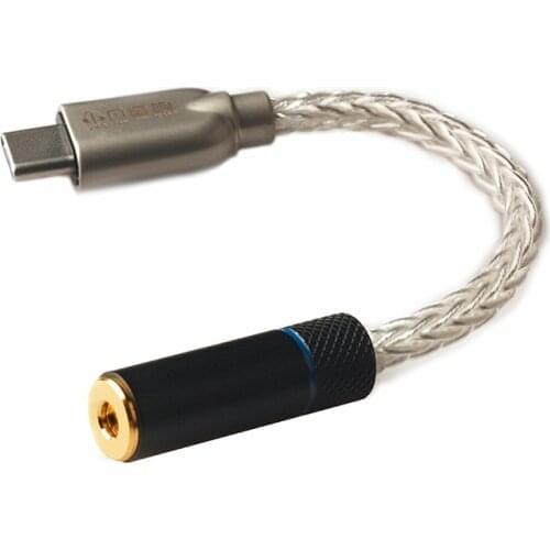 XIAOFAN ab05typec DAC digital decoding earphone amplifier earphone hifi audio cable 3.5 / 2.5 / 4.4 headphone adapter