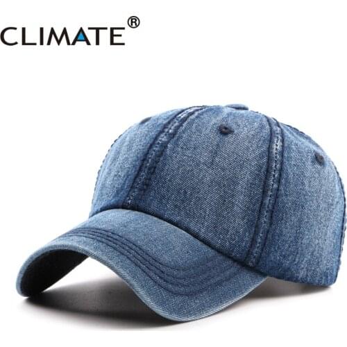 CLIMATE Men's Denim Baseball Caps China