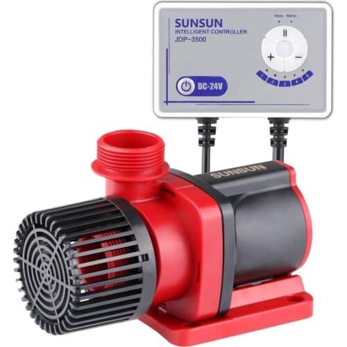 Ultra-Quiet Submersible Pump DC Water Fountain Pump with Controller Flow Adjustable Aquarium Circulate Pump for Fish Pond Filter