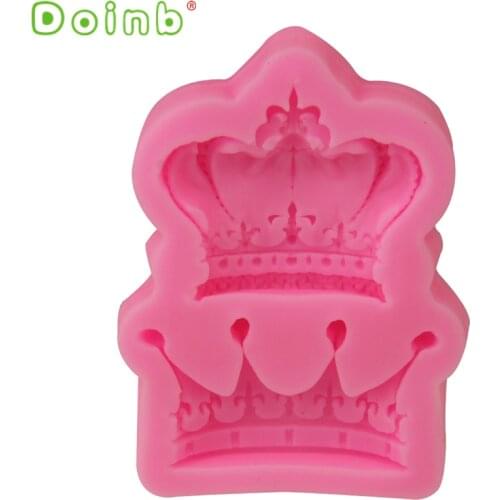 Crowns Princess Queen Silicone Mold Fondant Cake Cupcake Decorating Tools Clay Resin Candy