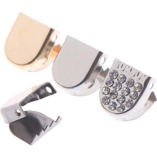 10pc Metal Shoelaces Tips Head No Tie Shoelaces Metal Lace Lock DIY Sneaker Kits Metal Lace Buckle