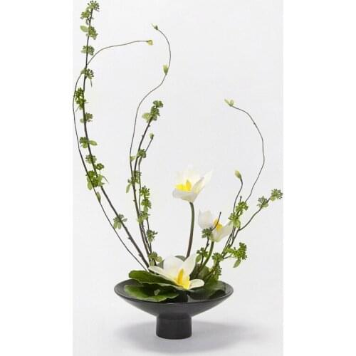 New Chinese indoor simulation bonsai decoration green plant living room tea table hotel sales office model room soft decoration