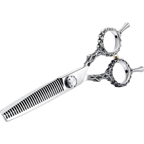 6 Inch Japanese 440C Stainless Steel Hairdressing Salon Barber Accessories Hair Cutting Thinning Scissors Shears Professional