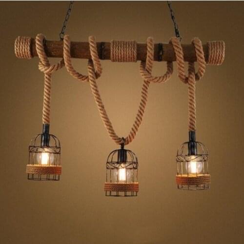 Postmodern Resin White/black Monkey Loft Vintage Hemp Rope Pendant Light For Replicas Resin Seletti Hanging Monkey Lamp