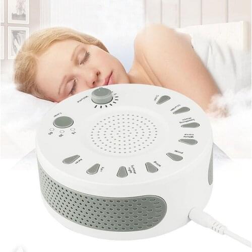 White Noise Sleep Instrument Insomnia Artifact Improve Sleep Quality Baby Crying Comfort Music Player With Auto-off Timer