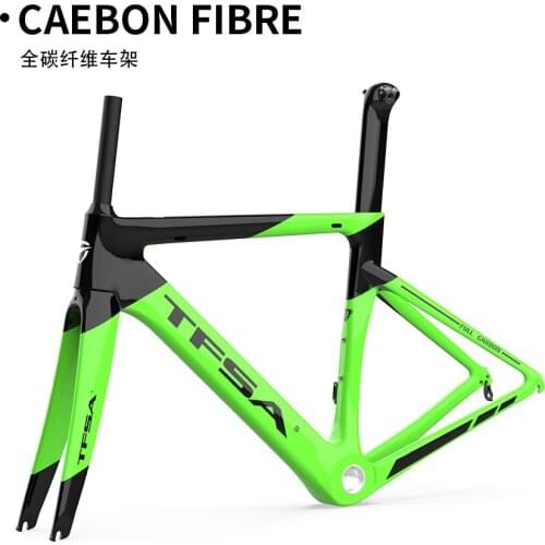 20 Colors 2021 T1000 New Carbon Road Bike Bicycle Frame Rim Brake&Disc Brake Frame Carbon All Internal Cable