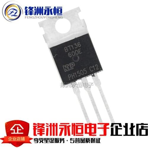 10pcs/lot BT136-600E BT136-600 BT136 136-600E TO-220 In Stock