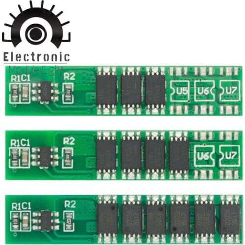 10pcs 1S 7.5A 10A 15A 3.7V Li-ion 3MOS 4MOS 6MOS BMS PCM Battery Protection Board PCM for 18650 Lithium Lion Battery