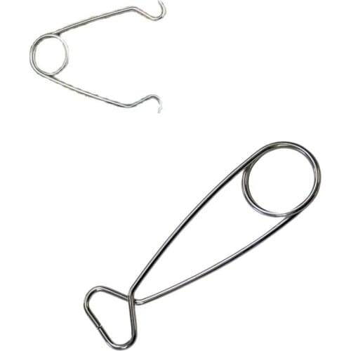 2PCS Stainless Hanging Pot Hanging Hooks Water Cup Hooks Outdoor Gadgets Camping Cookware Opening hook