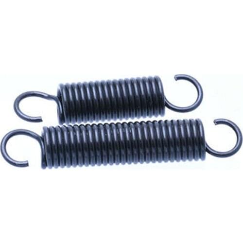 3Pcs 1.2mm WD 6mm OD Hook Springs Steel Steaming oven pull Stretch Spring Length 25mm-60mm