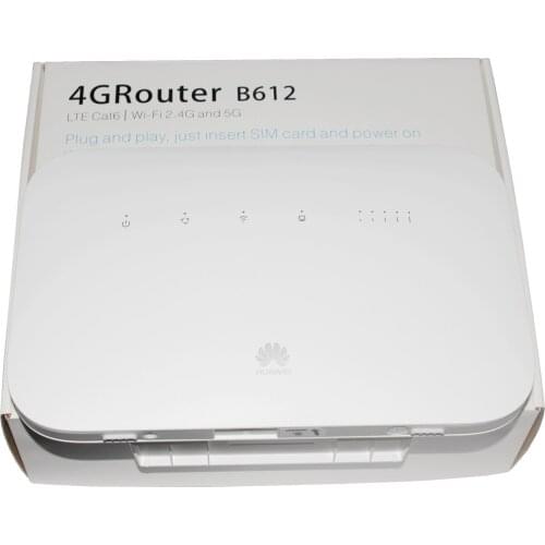 CAT6 300Mbps HUA WEI B612S B612S-51D 4G LTE Sim Router Support LTE FDD B2/B4/B5/B7/B41 Band