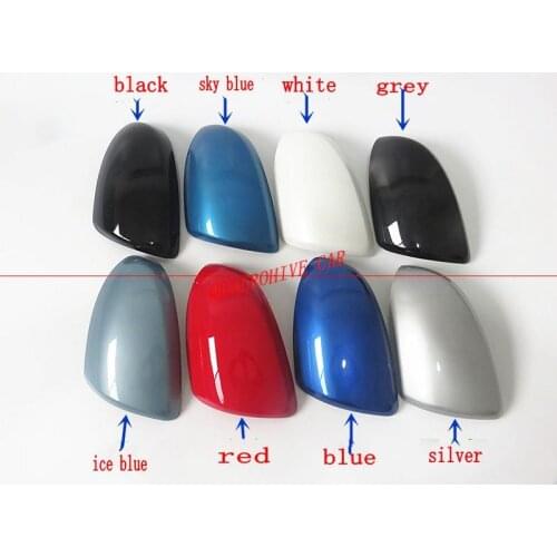 QDAEROHIVE Side Mirror Covers Caps chrome door mirror cover high quality car styling for for Mazda 3 1.6